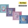 Creativia - Novelty unicorn notebook with pen 19x18cm