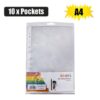 Creativia - Khoki - A4 Filing pockets - Pack of 10