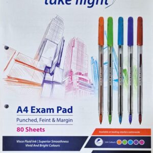 Creativia - A4 Exam Pad - 80 Sheets