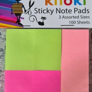 Khoki Self-Stick File Markers, Multicolour