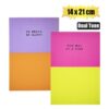 Dual-Tone Professional Notebook (14 x 21cm)