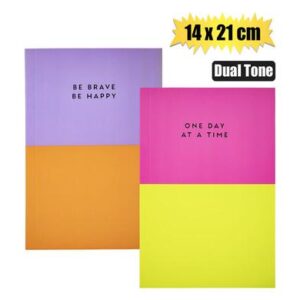 Dual-Tone Professional Notebook (14 x 21cm)