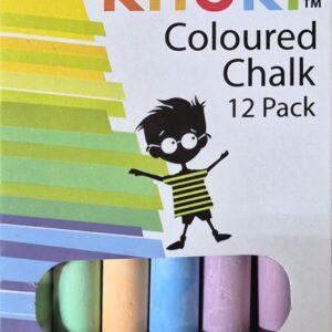 Creativia - Khoki - Coloured chalk - 12 pack