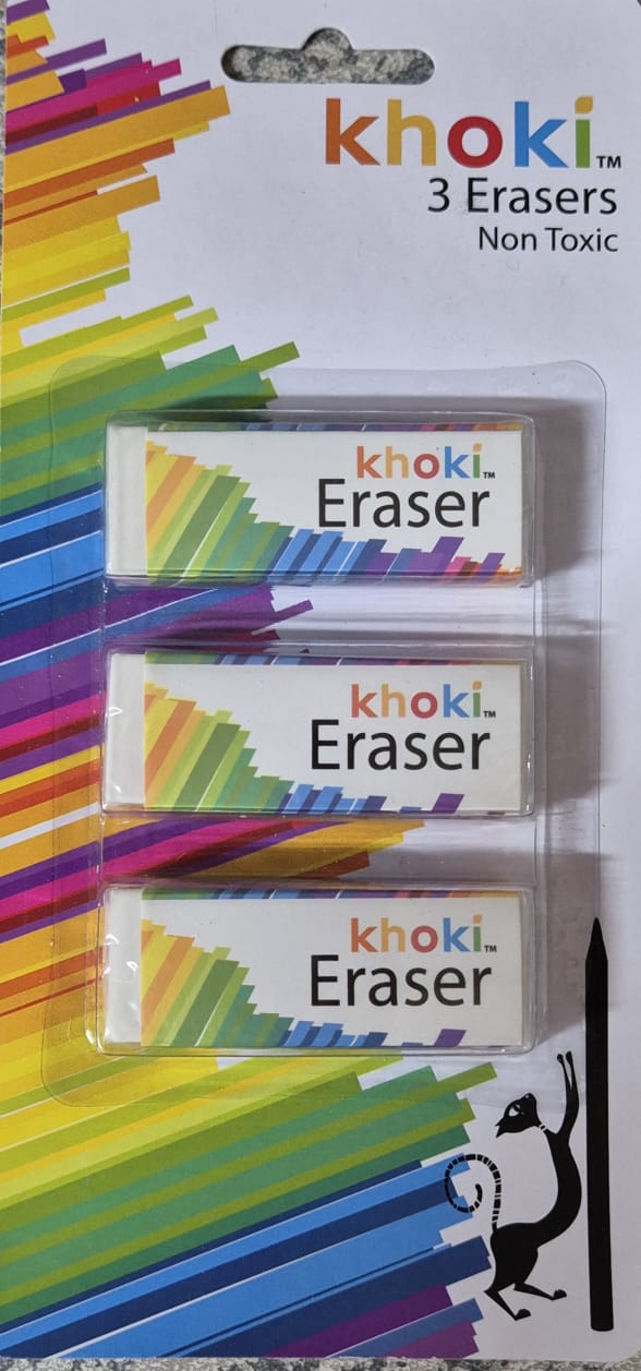 Creativia - Khoki - Eraser 3 piece