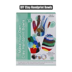 Creativia - Make Your Own Clay Handprint Bowls Kit
