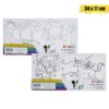Khoki - Canvas paint set 34 x 14 cm