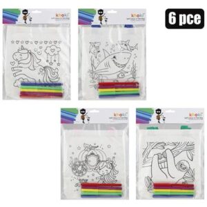 Creativia - Khoki - Self colour-in tote bag