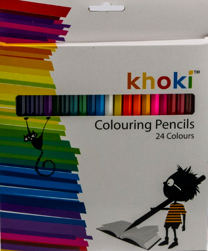 Creativia - Khoki - Colouring pencils - 24 colours