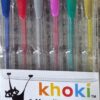 Creativia - Khoki – 6 Metallic Gel Pens Multi Coloured