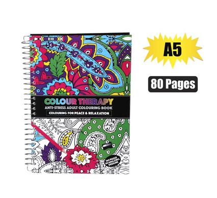 Creativia - Colour Therapy – Adult colouring book – 160 page