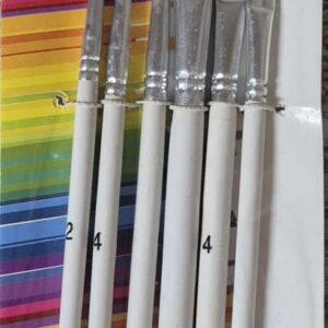 Creativia - Khoki - Artist paint brush set - 6 Pieces