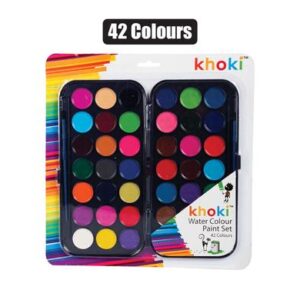 Creativia - Khoki - Water colour paint set - 42 Colours