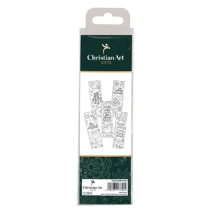 Alternative view of Be Joyful Five-Piece Coloring Bookmark Set