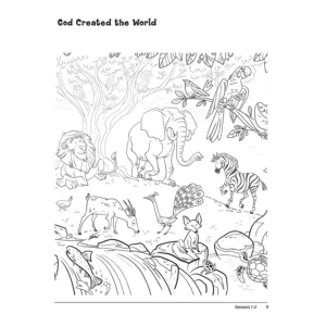 Alternative view of Bible Story Coloring And Activity Book (Paperback)