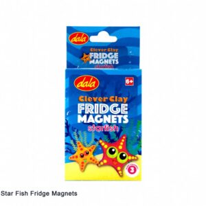 Clever Clay Starfish Fridge Magnets