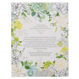 Alternative view of Color The Words Of Jesus (Paperback)