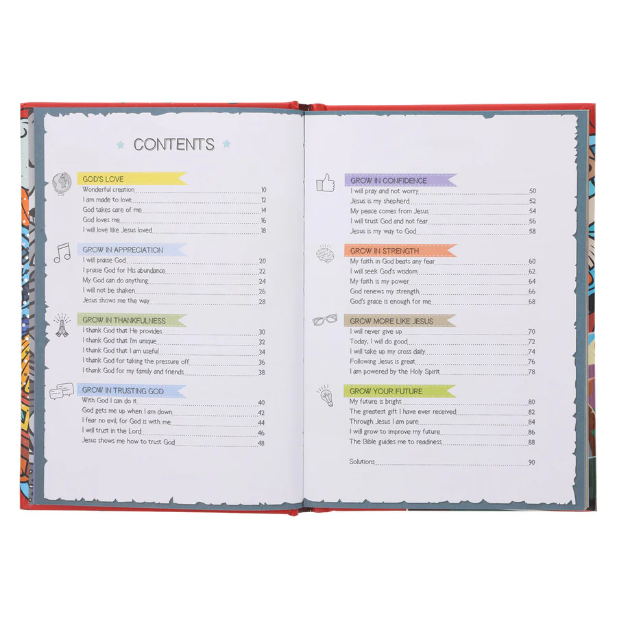 Creative Bible Crash Course Boys Edition: With 40 Different Devotions to Grow in Faith HC - Image 2