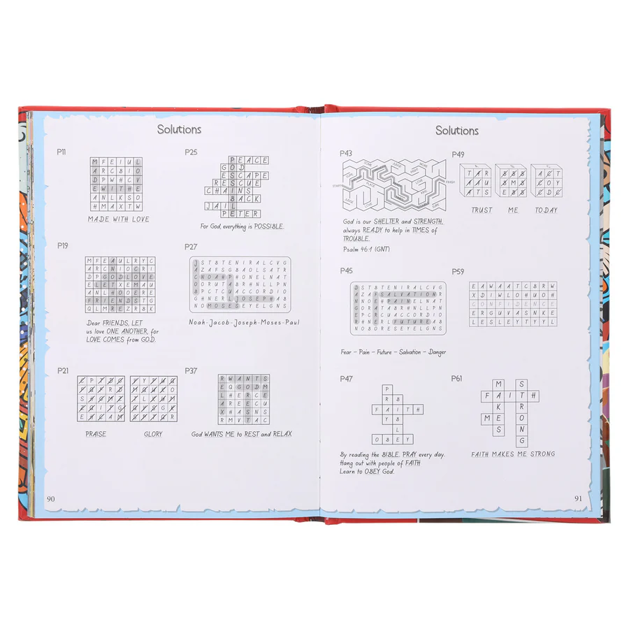 Creative Bible Crash Course Boys Edition: With 40 Different Devotions to Grow in Faith HC - Image 6