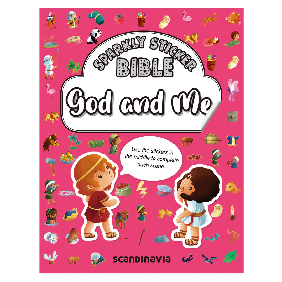 God and Me - Sparkly Sticker Bible (Paperback) - Image 4