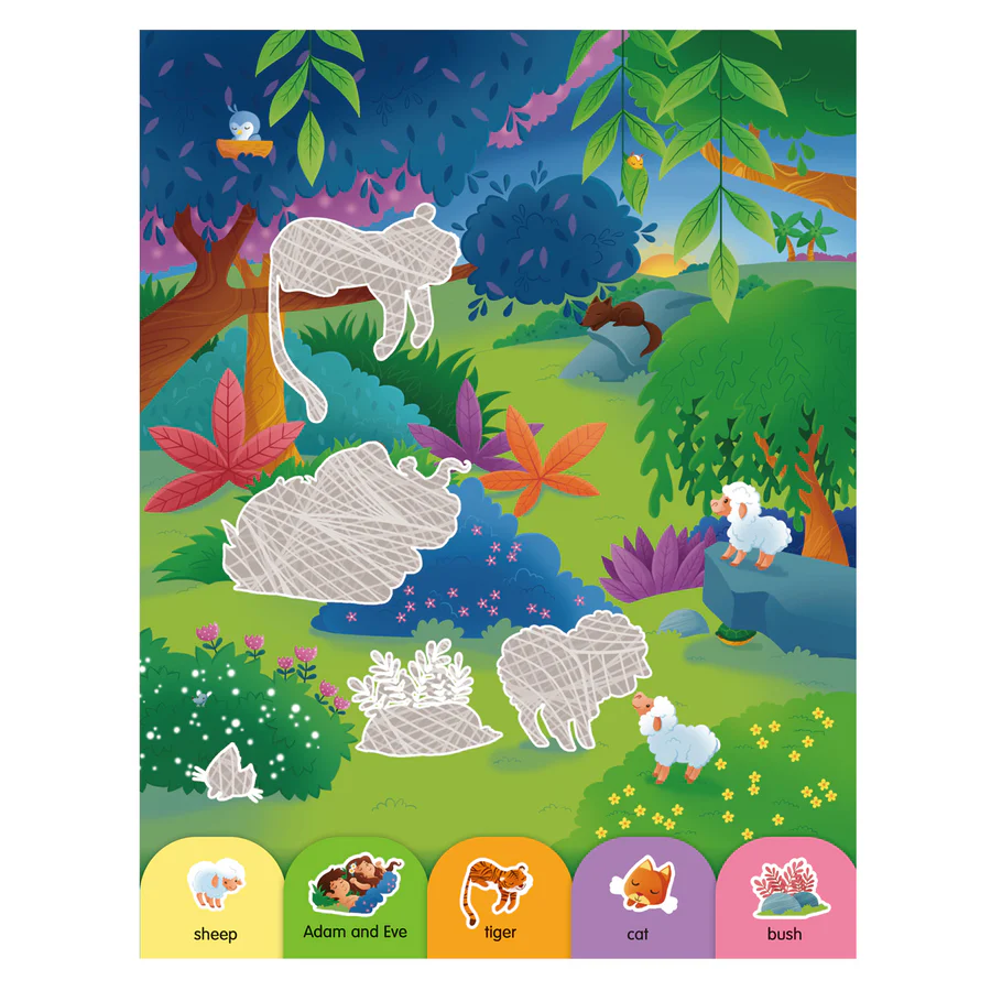 God and Me - Sparkly Sticker Bible (Paperback) - Image 2