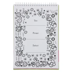 Alternative view of Inspirational Coloring Book For Girls (Wirebound)