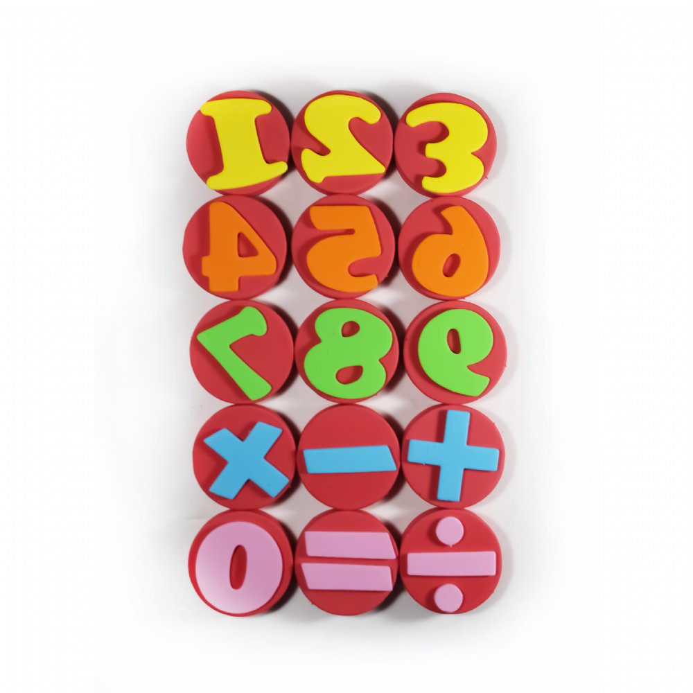 Creativia - Eva Stamp Numbers 15Pcs