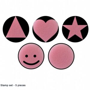 Creativia - Sponge Stamp (Pictures) Set 5Pcs