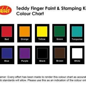 Creativia - Finger Paint And Stamping Kit