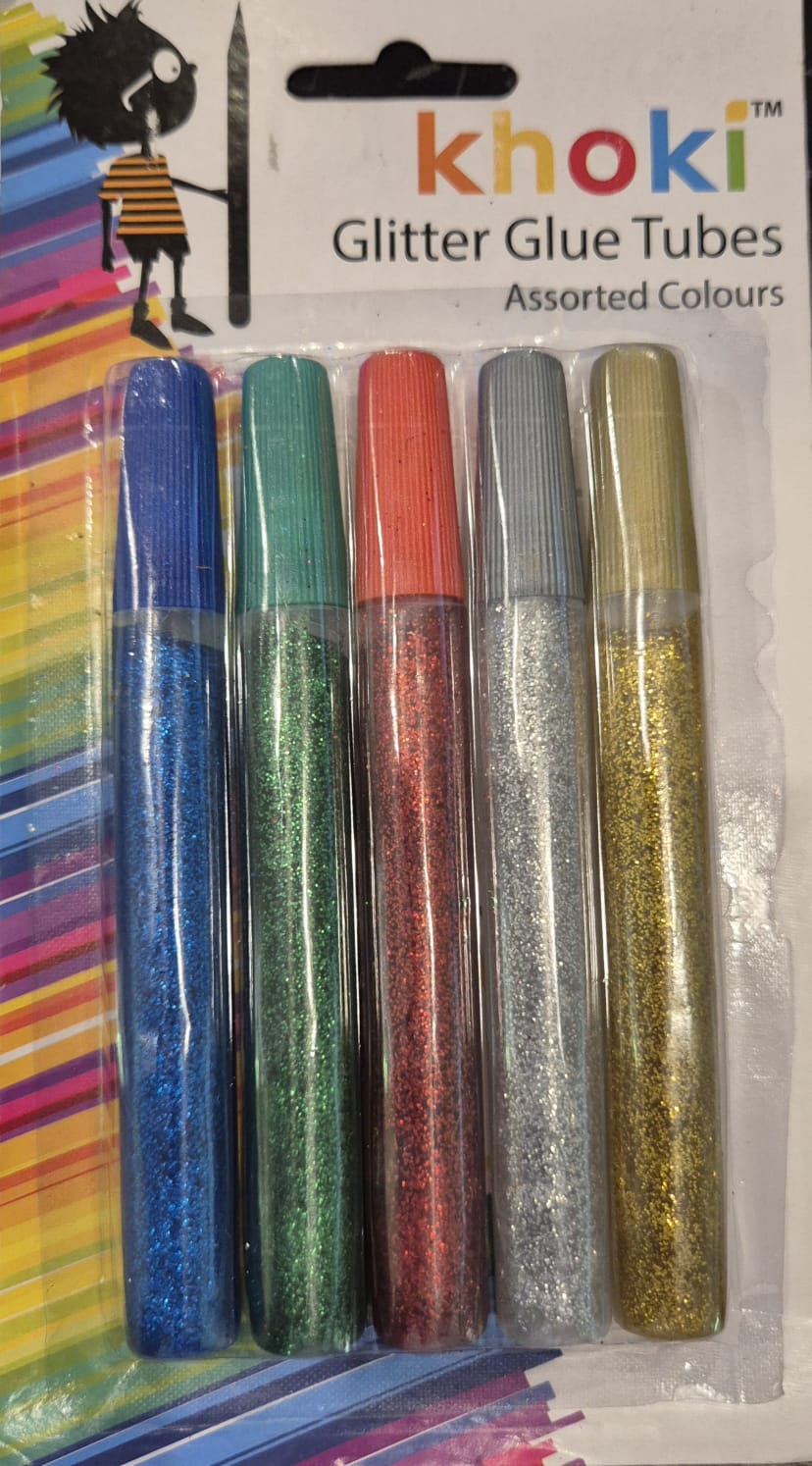 Creativia - Khoki – Glitter glue tubes