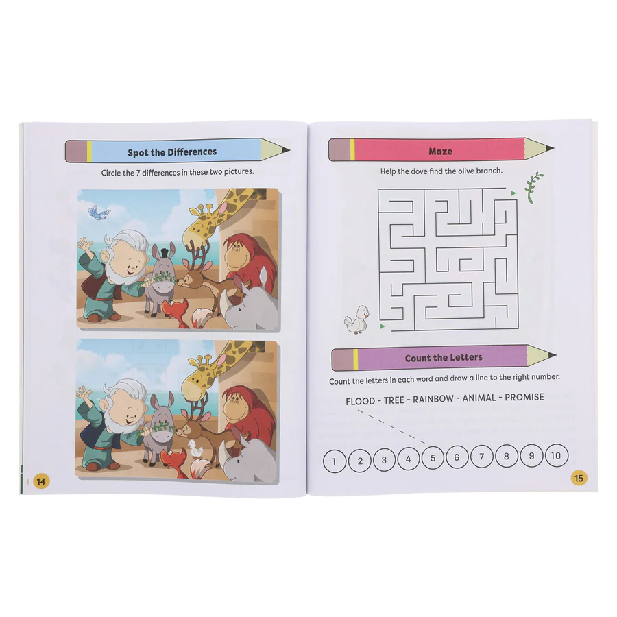 Learning with the Bible: Let’s Play with Numbers Book 1 (Paperback) - Image 4