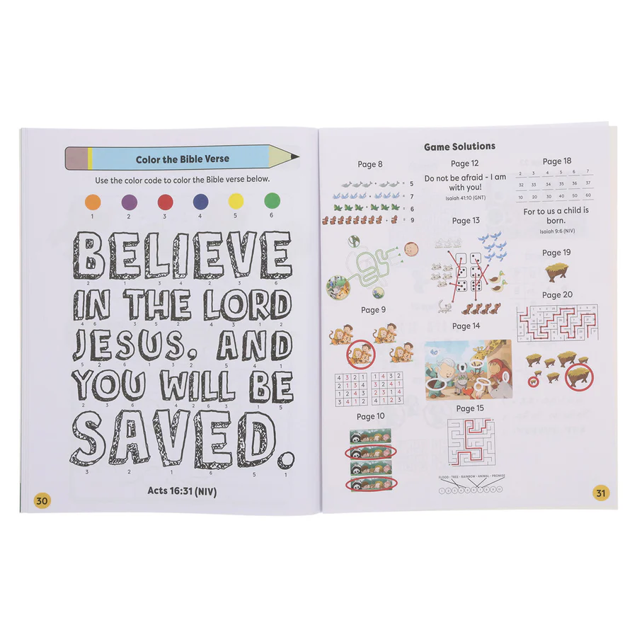 Learning with the Bible: Let’s Play with Numbers Book 1 (Paperback) - Image 2