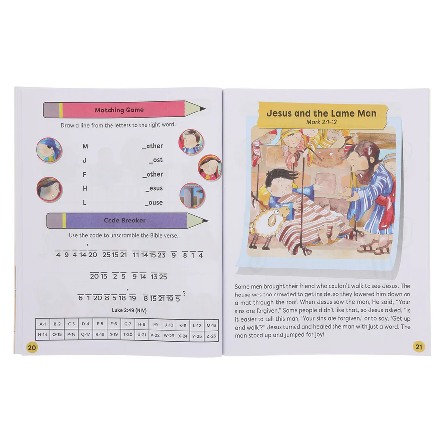 Learning with the Bible: Let’s Play with Numbers Book 2 (Paperback) - Image 3
