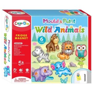 Creativia - Mould & paint wild animals 6 designs kit