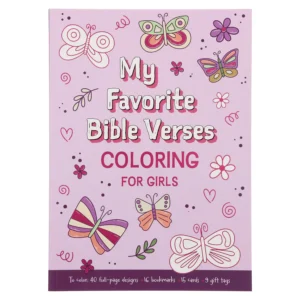 My Favorite Bible Verses Coloring for Girls (Paperback)