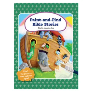 Noah’s Amazing Ark: Paint-and-Find Bible Stories (Spiral-Bound)