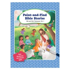 Old and New Testament Vol 1: Paint-and-Find Bible Stories (Spiral-Bound)