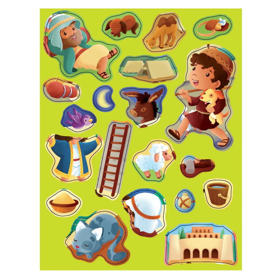 Sparkly Sticker Bible Storybook (Paperback) - Image 3