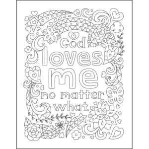 Alternative view of The Power Of A Praying Girl Coloring Book (Paperback)