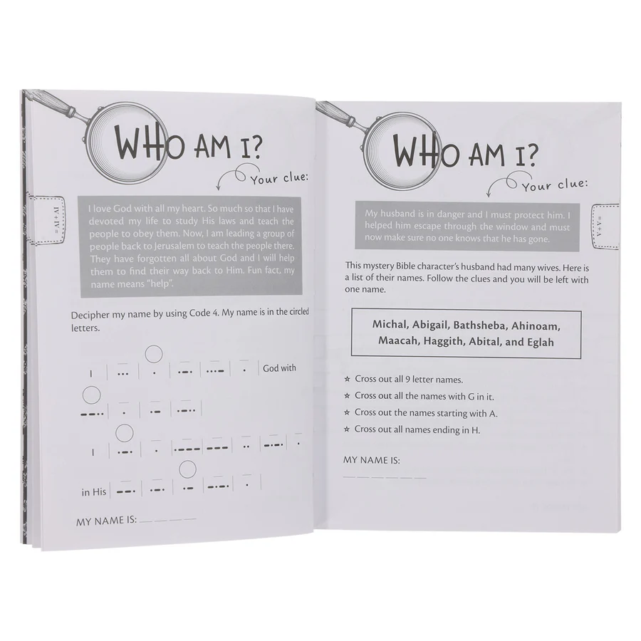 Who Am I? Activity Book (Paperback) - Image 3