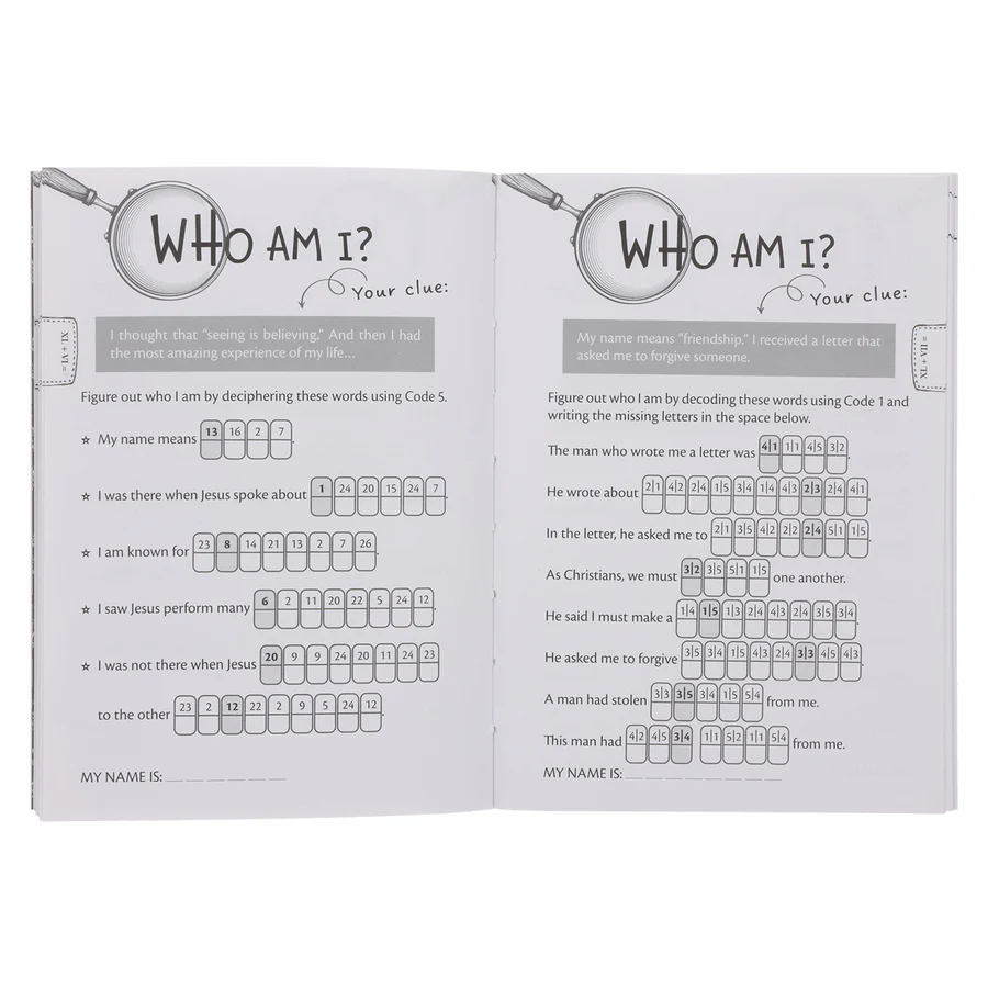 Who Am I? Activity Book (Paperback) - Image 4