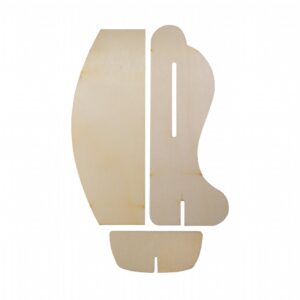 Alternative view of Wooden Aeroplane