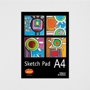 A4 Econo Sketch Pad 120G 20 Sheets
