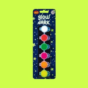 Glow In The Dark 6 x 5ml Blister Set
