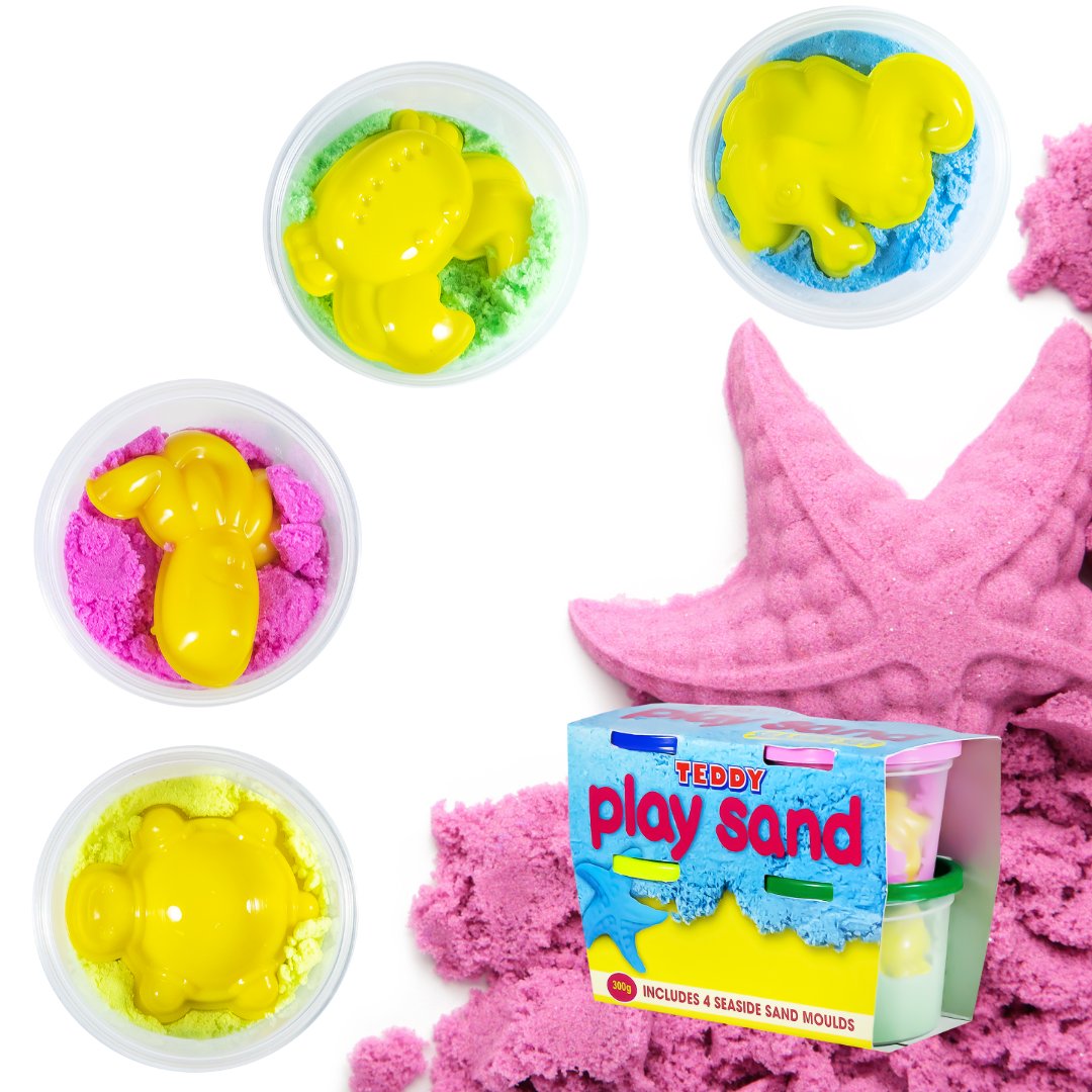 Teddy 300g Play Sand Seaside Set - Image 3