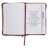 2026 Executive Diary - Daily Planner - The Lord is My Strength - Faux Leather with Zip