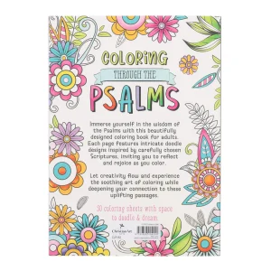 Coloring Through the Psalms Coloring Book (Paperback)